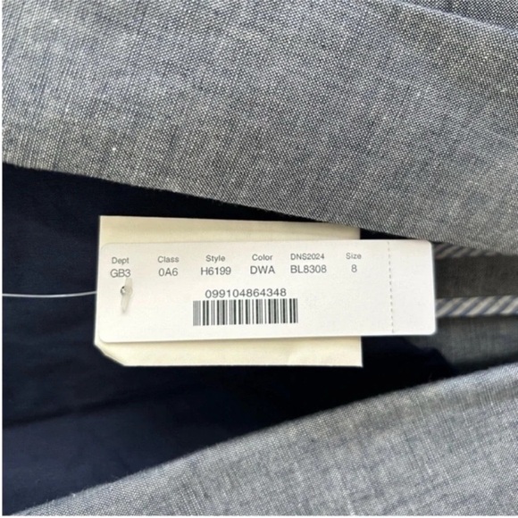 J. Crew Unstructured Shawl Collar Cotton Linen Blazer NWT - Picture 9 of 11